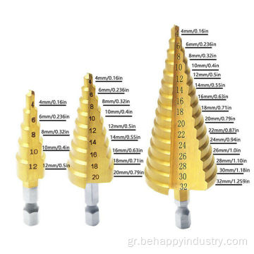 Ρυθμίστε την οπή Titanium Coating Hex Shank Drill Bit3